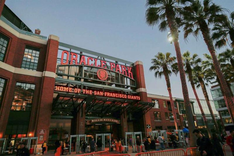 Oracle Park Entrance