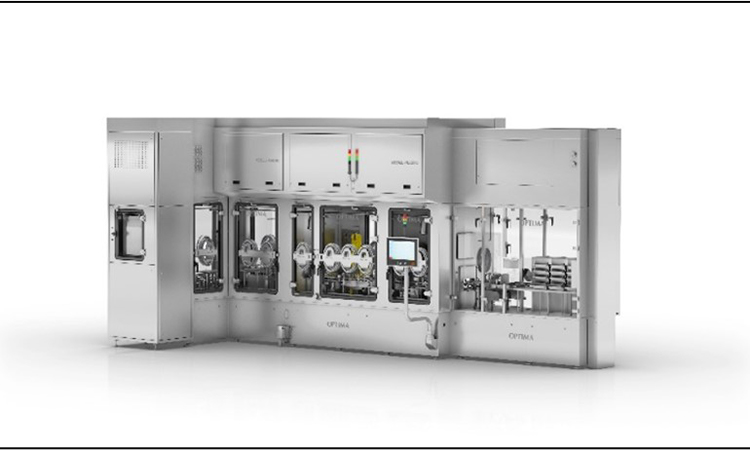 Figure 2. Robotic small scale multi-use filler (C&G/ATMPs) - Photo courtesy of OPTIMA