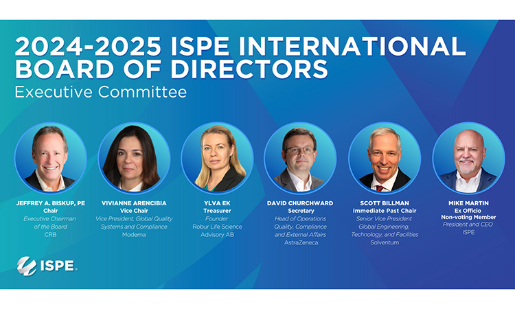 2024-2025 ISPE International Board of Directors