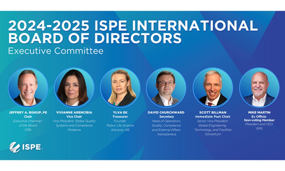 2024-2025 ISPE International Board of Directors